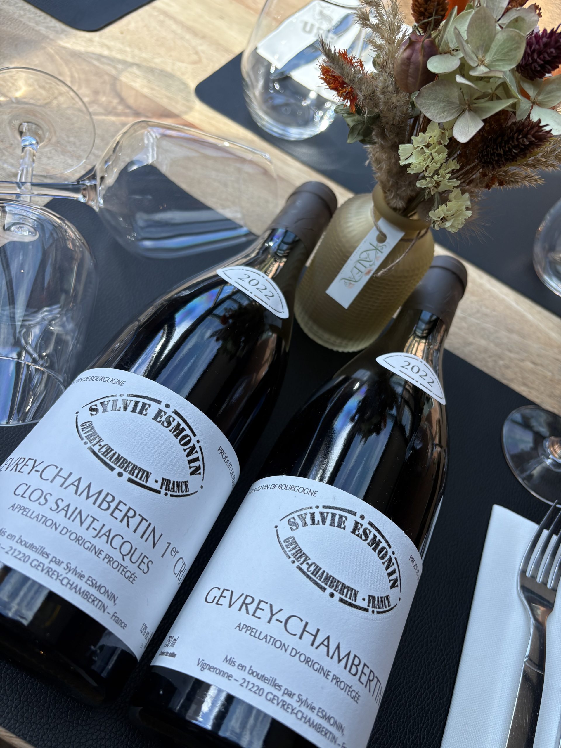 Gevrey-Chambertin 1er CRU Clos Saint-Jacques 2022 SYLVIE ESMONIN